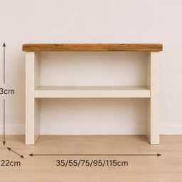 Nursery Shelf Unit - Wooden Baby Room Storage Kids Book & Toy Montessori Furniture Handmade Shelving - thumbnail 2