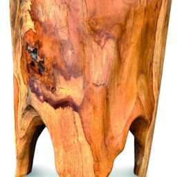 Lombok Trunk Lamp Table With Legs 40cm - thumbnail 2