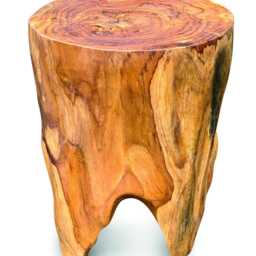Lombok Trunk Lamp Table With Legs 40cm - thumbnail 3