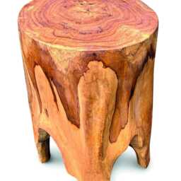 Lombok Trunk Lamp Table With Legs 40cm - thumbnail 4