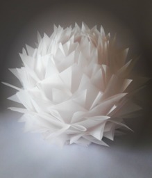 Lampshade House Warming Nordic Lamp Handmade Decor Paper Light Hanging Origami - thumbnail 1