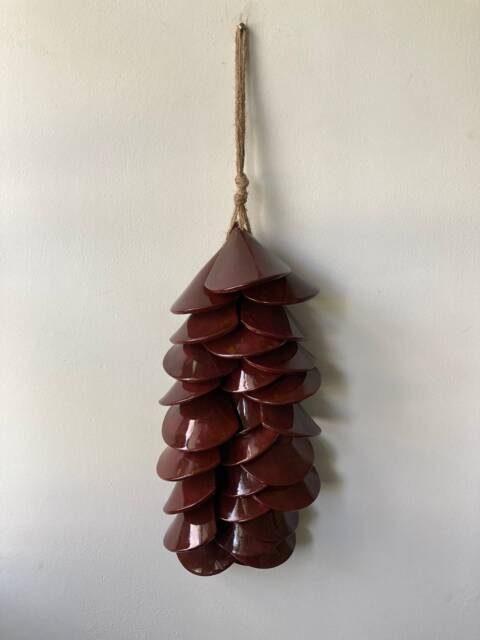 Ceramic Tile Art, Wall Decor, Hanging, Earthy Art - image 1