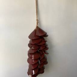 Ceramic Tile Art, Wall Decor, Hanging, Earthy Art - thumbnail 2