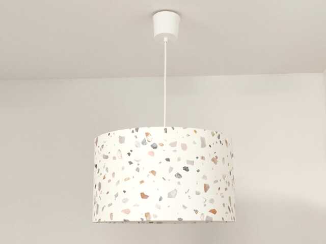 Terrazzo Pattern Lampshade/Pendant Light, Perfect For A Newborn's Room, Baby's Or As Trendy Mineral Decoration, Ideal Christmas Gift - image 1