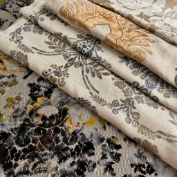 Designers Guild, Pierre Frey 20x20, Romantic Style, Decorative Pillow Cover, Printed Cotton & Embroidered Linen, From Jane Hall Design - thumbnail 2