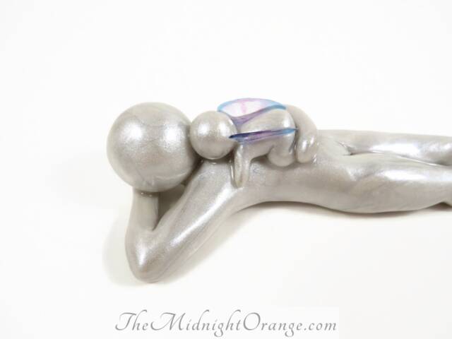 Angel Baby Memorial Clay Sculpture - Father Loss Gift - image 1