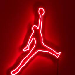 Air Jordan Neon Sign Wall Decor Michael Decoration Led Sign. Gift - thumbnail 3