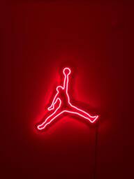 Air Jordan Neon Sign Wall Decor Michael Decoration Led Sign. Gift - thumbnail 1