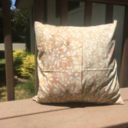 Indonesian Batik Patchwork Pillow Cover - thumbnail 2