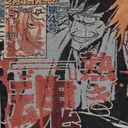 Bleach Anime Woven Tapestry - Ichigo Kurosaki Manga Throw, Soul Society Wall Art - thumbnail 3