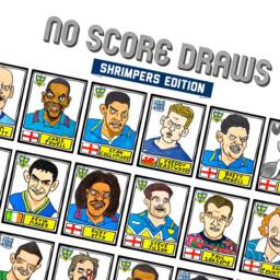 Southend United - No Score Draws Shrimpers Edition A3 Print Of 36 Hand-Drawn Wonky Panini-sticker-style Sufc Icons Football Art - thumbnail 2