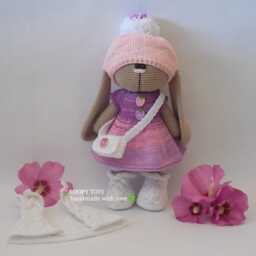 Amigurumi Crochet Bunny Pattern With Clothes - PDF Pattern - thumbnail 4