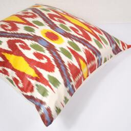 Hand Dyed Ikat Throw Pillows - thumbnail 3