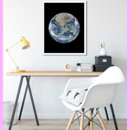 Space - Astronomy Earth 1 Planet Printable Print Decor Photo Wall Art Digital Download - thumbnail 2