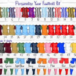 Personalised Football Boy Kit, Matching Gym Bag & Beach Towel, Swimming Towels For Kids, School Bag, Bath Football Gifts - thumbnail 4