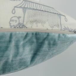 Bassano Embroidered Toile in Two Colourways - This Listing Is For 16 - thumbnail 3