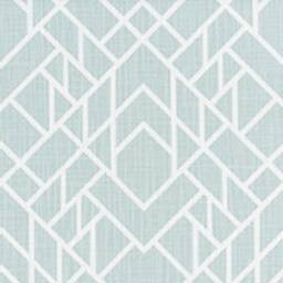 Abstract Print Pillow Cover - Robin Egg Blue, Taupe & Brown, Modern Accent - thumbnail 3