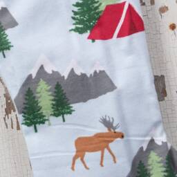Vintage Quilt Christmas Stocking Farmhouse Star Patchwork - thumbnail 4