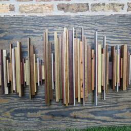 Custom 3Ft Wood Soundwave Art, Audio Home Decor - thumbnail 2