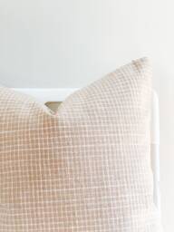 Hand Woven Natural Fiber Faded Color Pillow Cover - thumbnail 1