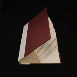 R Heart A 2 Letters With Symbol Love Lovers Wedding Anniversary Gift Folded-Book Art Sculpture - thumbnail 4