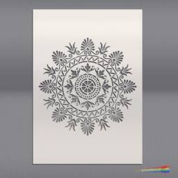 Mandala Stencil , For Walls, Art & Decoration St91 - thumbnail 3