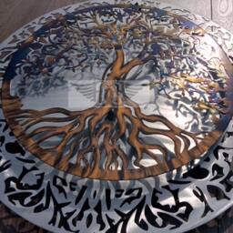 Tree Of Life - Large Metal Wall Art - thumbnail 3