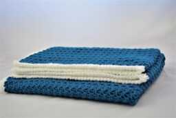 Emory Blanket Crochet Baby Pattern/Simple Easy Afghan - thumbnail 1