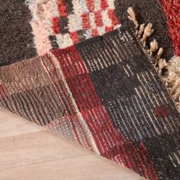 Vintage Boujaad Rug, Authentic Moroccan Rug 5x7 Ft - thumbnail 4