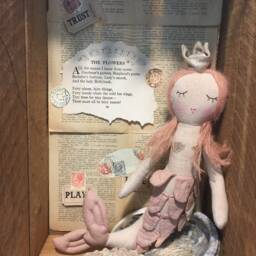 Mermaid Toy . Doll .handmade - thumbnail 4