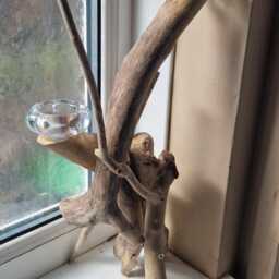 Driftwood Tealight Holder - thumbnail 2
