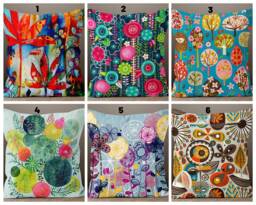 Abstract Pillow Case/Floral Modern Cushion Cover/Rustic Cozy Home Decoration Cover/Housewarming Gift/Gift For Him/Sofa Cover - thumbnail 1