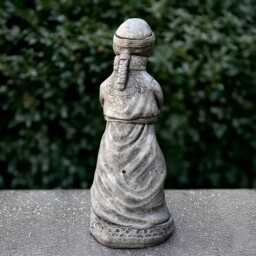 Concrete Chinese Man Sculpture Outdoor Statue Stone Wise Elder Figurine Japanese Ornament Tradition Decoration Lover Gift - thumbnail 4