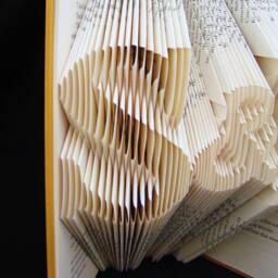 S & D 2 Letters With Symbol Anniversary Gift Wife Husband Girlfriend Boyfriend Personalized Folded Book Art Sculpture - thumbnail 4