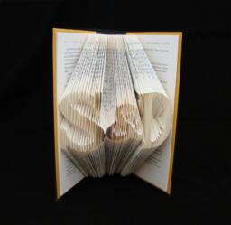 S & D 2 Letters With Symbol Anniversary Gift Wife Husband Girlfriend Boyfriend Personalized Folded Book Art Sculpture - thumbnail 1