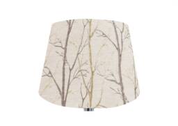 Fibre Naturelle Burley Silver Birch Empire Lampshade Ceiling Light/Table Lamp Pendant, Colourful Home Decor, Made in UK - thumbnail 1