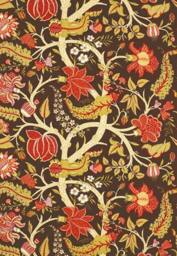 Jaipur Tree in Sable - Pillow Cover - thumbnail 1