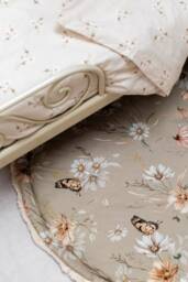 Gold Meadow On Carmel - Round Baby Play Mat, Boxkleed, Krabbeldecke, Speelmat - thumbnail 1