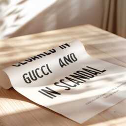 Cancelled Poster Cloaked in Scandal Wall Art, Music Lyric Print - thumbnail 3
