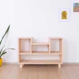 Media Console Storage, Handamde From Solid Pinewood - Ekstravagant - thumbnail 4
