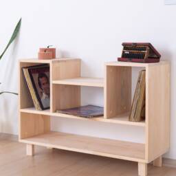 Media Console Storage, Handamde From Solid Pinewood - Ekstravagant - thumbnail 2