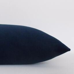 Solid Navy Velvet Pillow Cover Decorative Throw Cushion - thumbnail 4