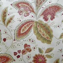 Maras Spice By Mill Creek - Window Valance/Lined & Corded Rod Pocket Scallop Valance/ Designer Fabric - thumbnail 2