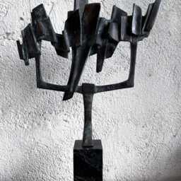 Balance, 36/24/8cm, Single Piece Original Bronze Sculpture, Stoycho Nikiforov - thumbnail 3
