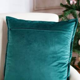 Green Velvet Pillow Covers - thumbnail 3