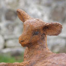Lamb Sculpture By Christine Baxter - Newborn - thumbnail 3