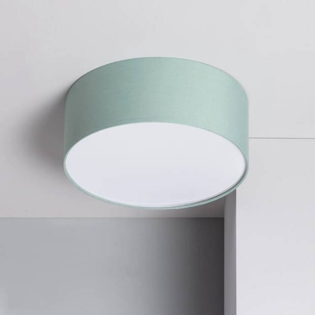 Plafon - Mint Green Flush Mount Ceiling Lamp Nordic Style Light Fixture - image 1