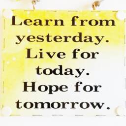 Learn Positive Life Quote Sign Empowering Mindfulness Phrase Plaque Inspirational Meaningful Friends Family Gift - thumbnail 3