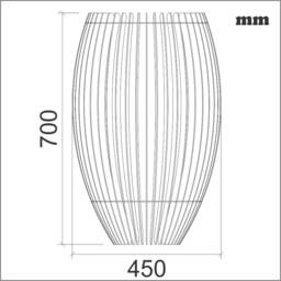 Darbuka Lamp - Laser Cut, Cnc File, Dxf, Cdr - thumbnail 4