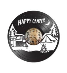 Free Shippingfree Shipping Happy Camper Vinyl Record Clock - thumbnail 1